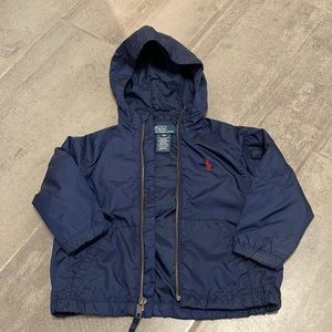 Polo 18M rain jacket boys navy